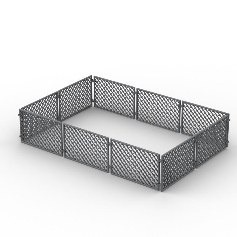 DO IT YOURSELF Construction Bricks Fence MOC Learning Plastic Material Playthings ideal for Kids Works With Brands Children Gifts