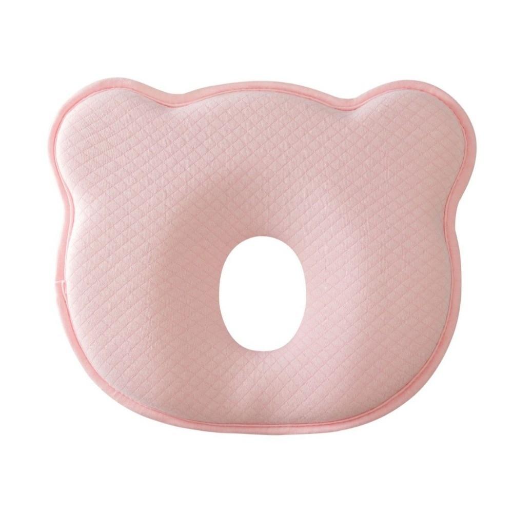 Cute Baby Shaping Pillow Breathable Baby Head Cushion Baby Bear Shaped Headrest Sleep Improvement