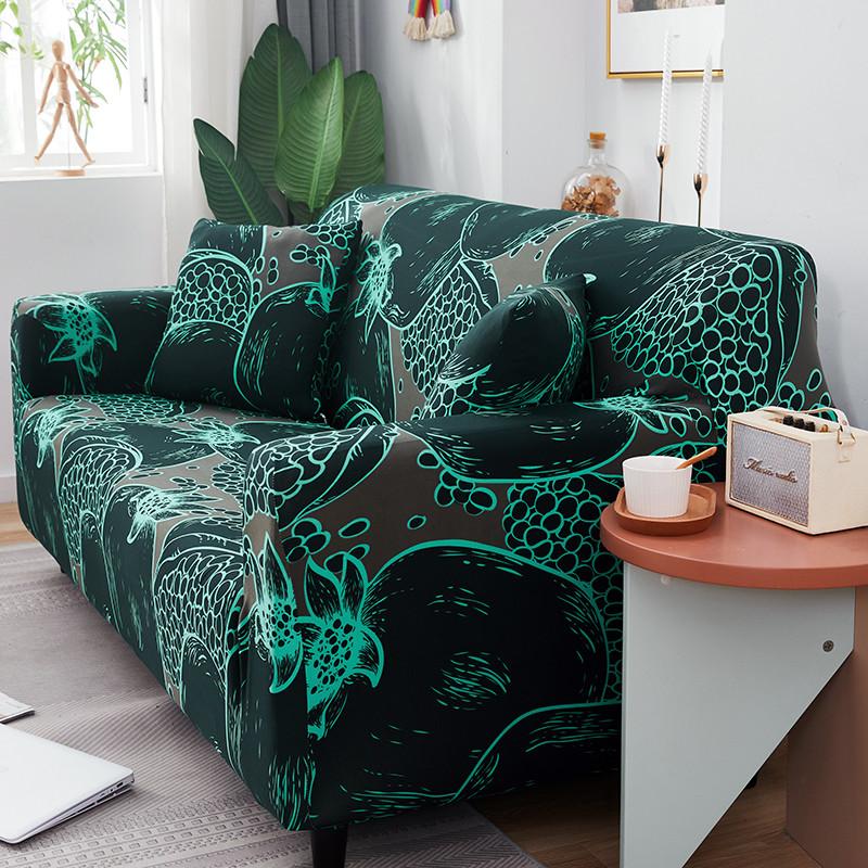 Stretch Couch Cover All-Inclusive Sofa Slipcovers For Kids Pets Washable Universal Furniture Protector With Elastic Bottom