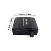 MIC-1000 Portable Aluminum Sound Amplifier Boosting Weak Sounds to 1000x for Phone Recordings with USB Cord