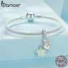 BAMOER Glow In The Dark 925 Sterling Silver Magical Fairy Charm Fit Original Bracelet DIY 925 Bamoer Luminous Beads