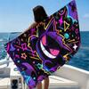 P-Pokémon Gas Beach Towel Quick-drying Small To Large Suitable for Beach Pool Yoga Gym Home Cute Gift for Friend Family