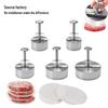Manual 304 Stainless Steel Hamburger and Rice Ball Press Mold