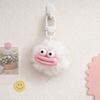 Funny Clown Keychain Ugly Cute Plush Sausage Mouth Plush Doll Sausage Mouth Keyring Cartoon Pendant Big Mouth Plush Pendant