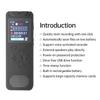Portable Meeting Voice Recorder 50 Hours Recording Time 1.44  Screen Clear Sound for Students Journalists Professionals Meetings