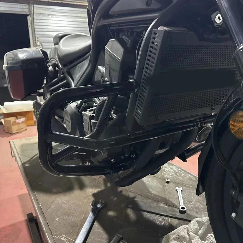 For Honda Rebel CMX 1100 CM 1100 cmx1100 Motorcycle Engine Guard Crash Bar Frame Protection Stainless Steel Bumper Accessories