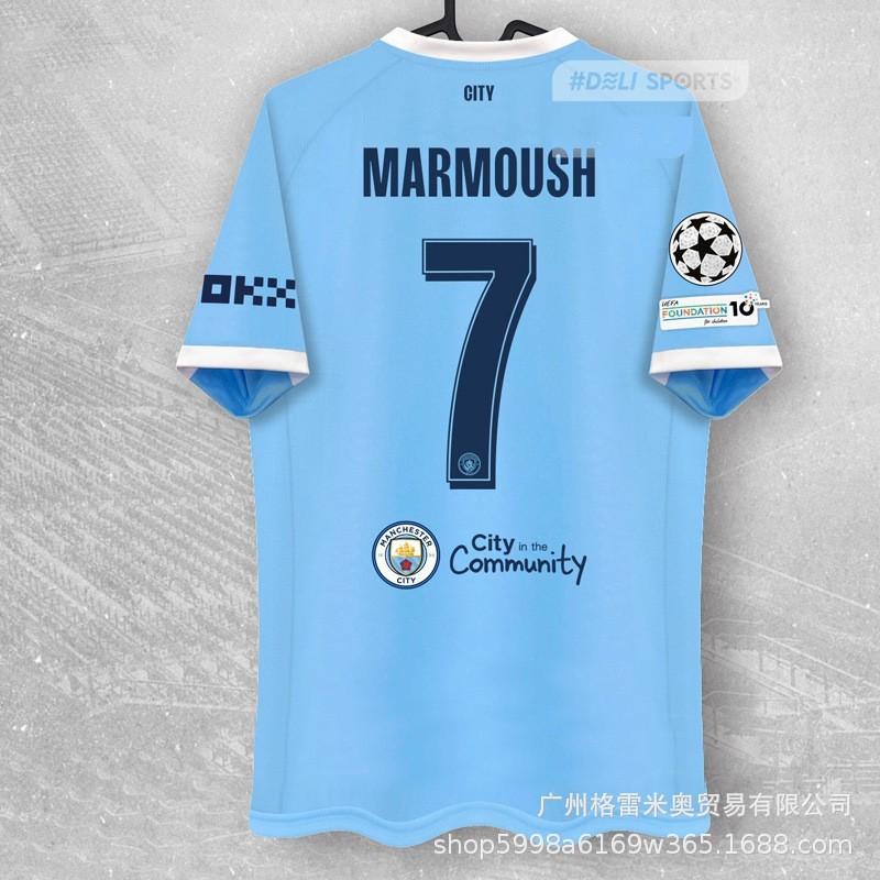 25-26 Manchester City jersey Harlan de Bruyne jersey Marmush Rodri jersey Foden Reinders