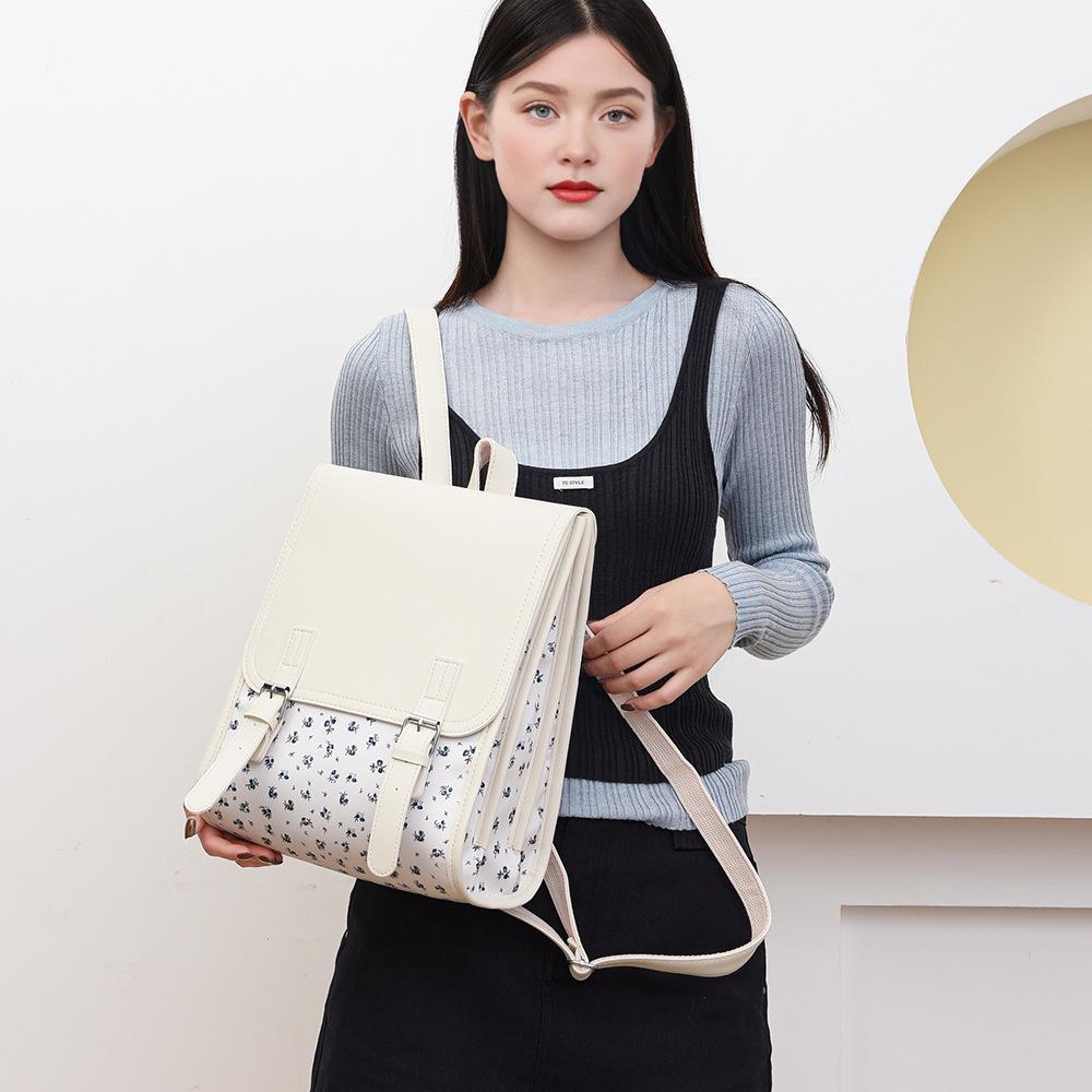 Dual Shoulder Bag - Sweet Women's Casual Dual Shoulder Backpack - Large Capacity Women's Bag - Commuting Bag