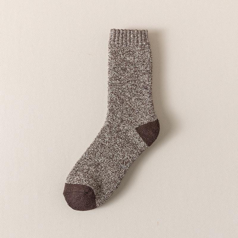Women's Thick Plush Winter Socks: Heat-Generating, Warm Mid-Calf & Over-the-Knee Terry Cloth Socks