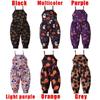 Halloween Pumpkin Skull Bat Cat Baby Kids Spaghetti Straps Romper Jumpsuit Children Clothes for 1-6 Years