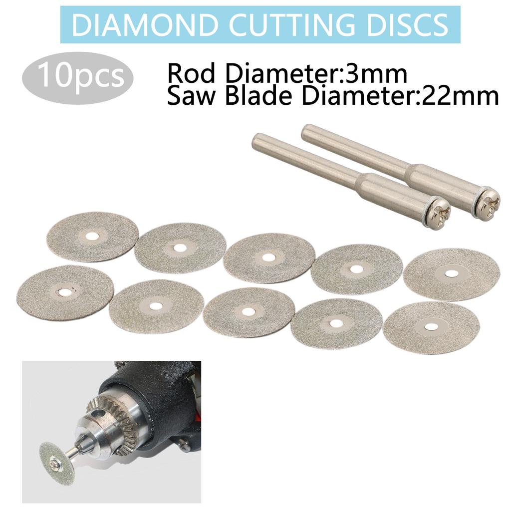 22mm Diamond-Cutting Disc Cut Off Mini-Diamond Saw Blade Drill Rotary-Tool