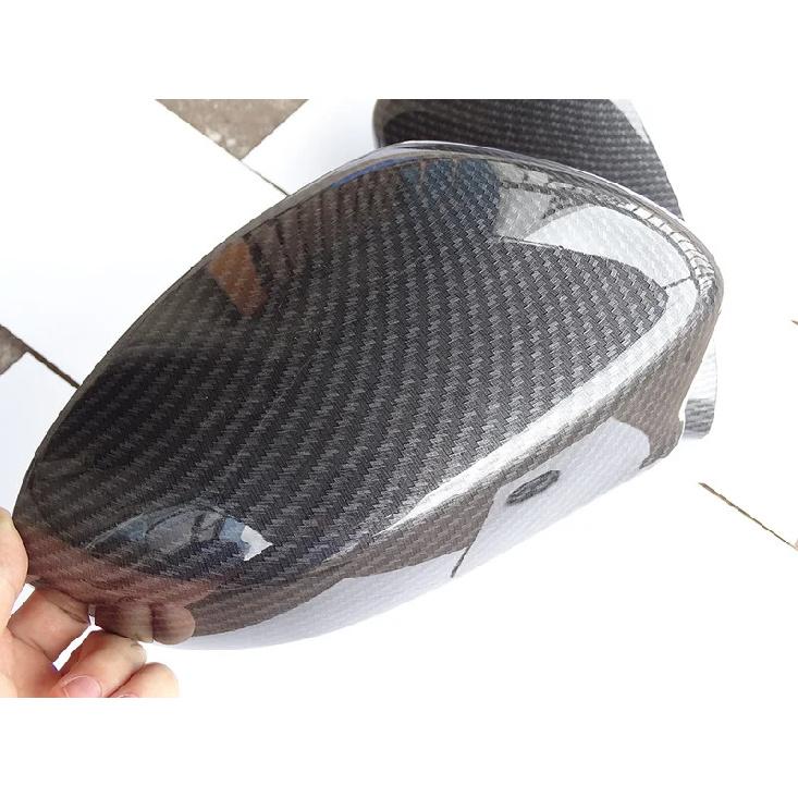 Carbon fiber car accessory auto body kits mirror Cover cap Primed ABARTH Grande Punto evo auto parts for FIAT 500 2007-