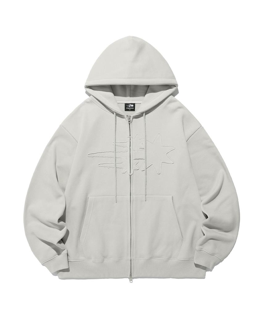 Niceghostclub 3Star Logo Zip Hoodie_6Colors(Ng2Efum480A)