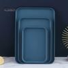 Multi-use Large Capacity Serving Tray Plastic Practical Food-grade Storage Tray for Home