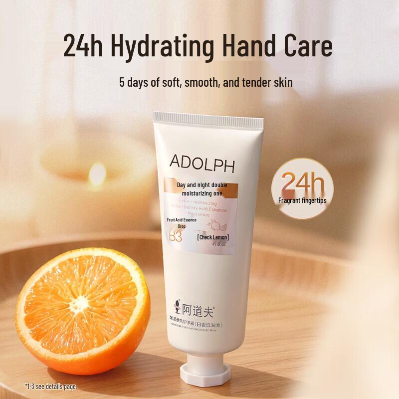 Adolph Fruit Scented Hand Cream 3-Tube Set
