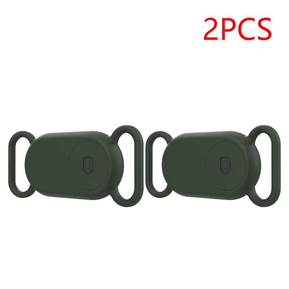 For Samsung Galaxy SmartTag2 Portable Protector Case Waterproof Silicone Case for Galaxy Smart Tag 2 for Dog Cat Collars Holder