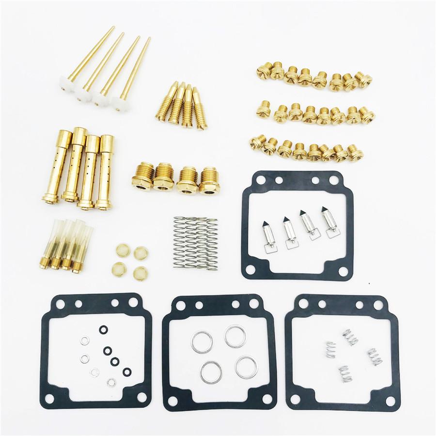 For Yamaha XJ 750 XJ750 XJ750M XJ750R Seca  Carburetor Repair Rebuild Kit 4 Set