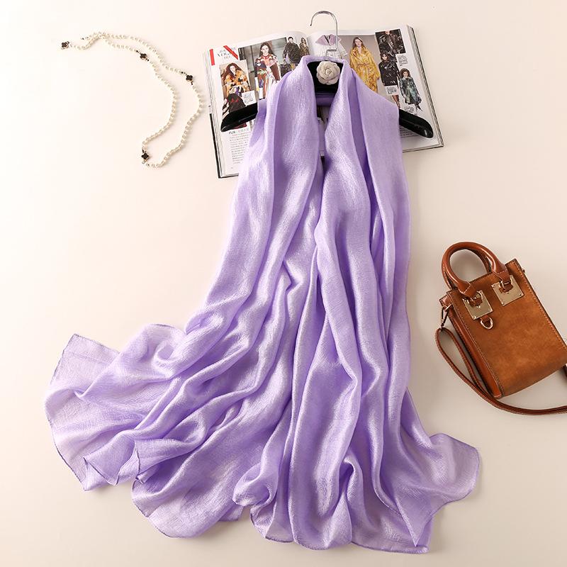 Linen Silk Women Candy Color Scarf For Spring Air Conditioning Towel Muslim Hijab  Fashion Lady Shawl Bufandas Muslim Hijab