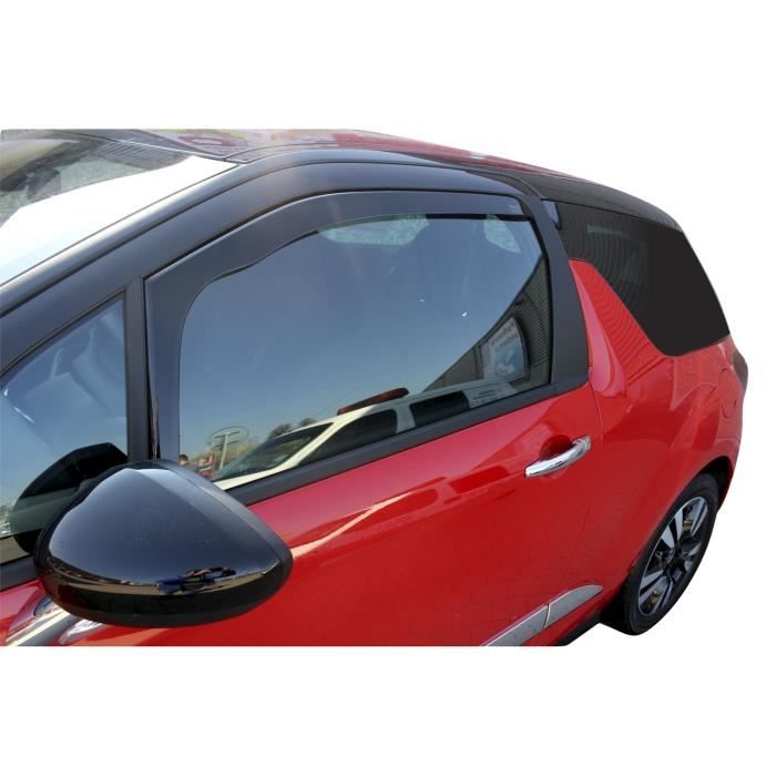 J&amp;J AUTOMOTIVE | Heko Deflecteurs d'air Déflecteurs de Vent Pour Citreon DS3 3P. Berlina 2010-2015