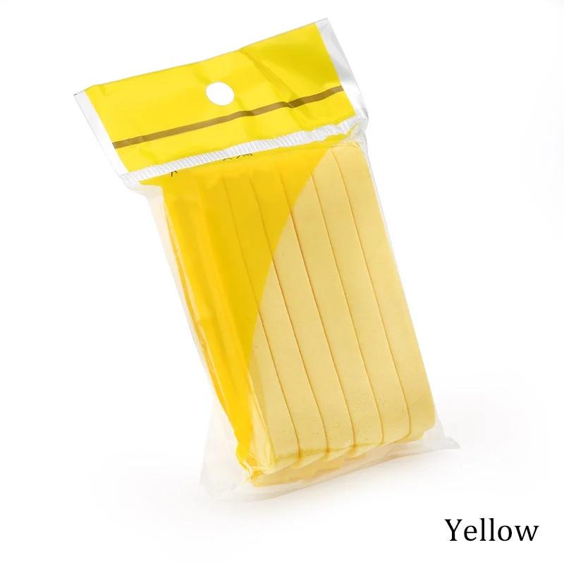 12Pcs/Bag Compressed Facial Sponges Face Wash Puff Reusable Makeup Remover Cosmetic Spa Sponges for Skin Care Makeup Tools жёлтый