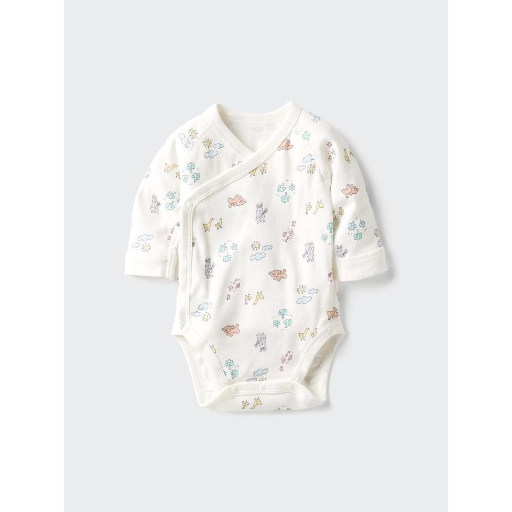 Uniqlo Japan Bodysuit Front Opening