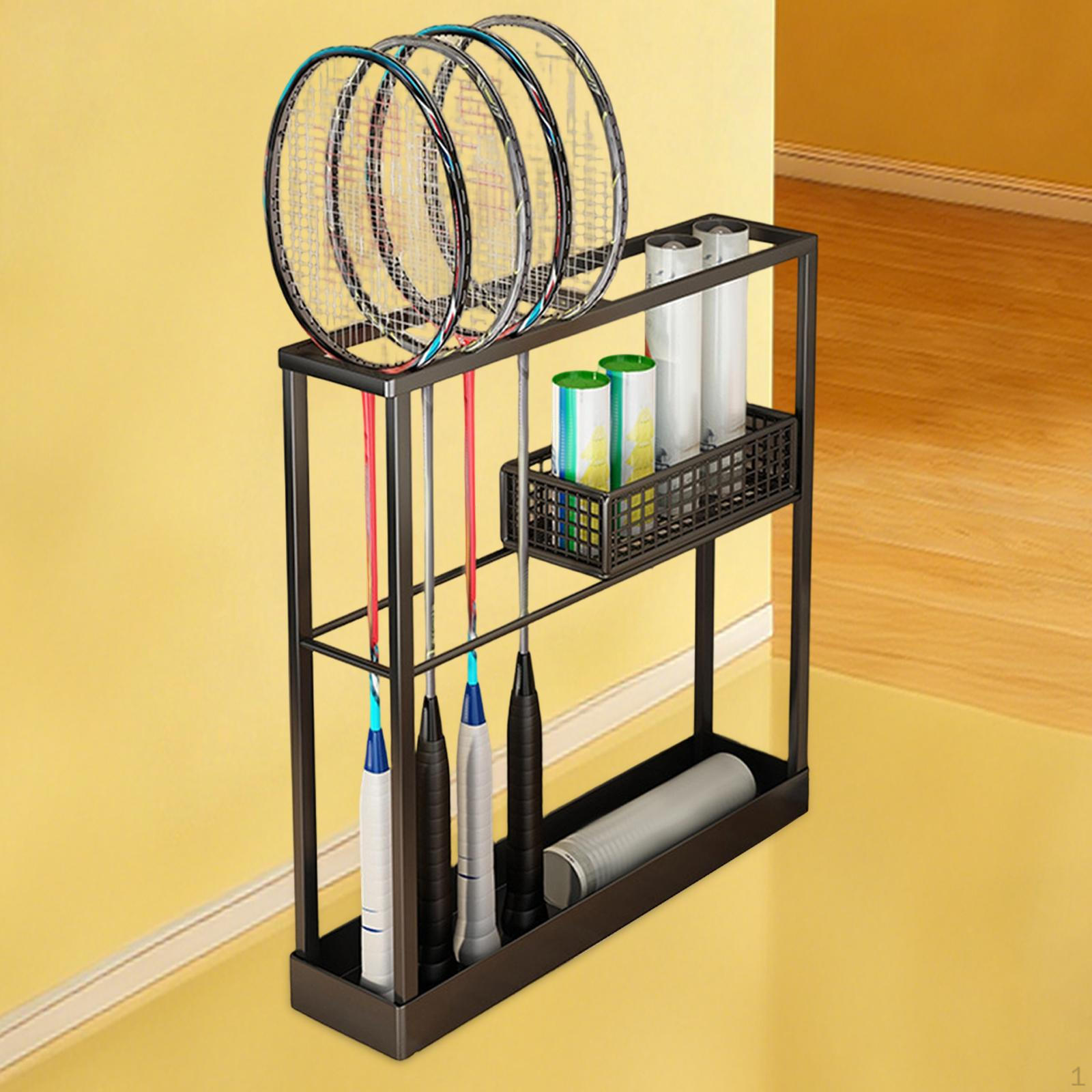 

Badminton Racket Holder – , Stable, Easy to Mount, And чёрный