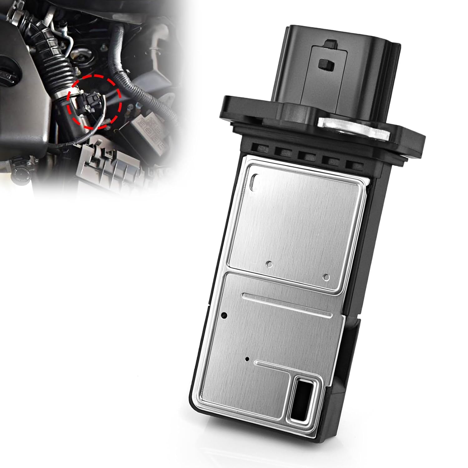 

TOP-MAX Mass Air Flow Sensor Meter MAF 22680-7S000 Replacement for Nissan Infiniti Altima Armada Sentra 350Z 370Z Cube Frontier GT-R Titan Murano