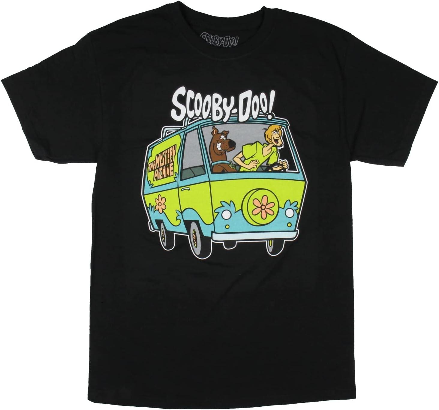 Мужская футболка Scooby-Doo с изображением Шагги и Мистери Мэшины S