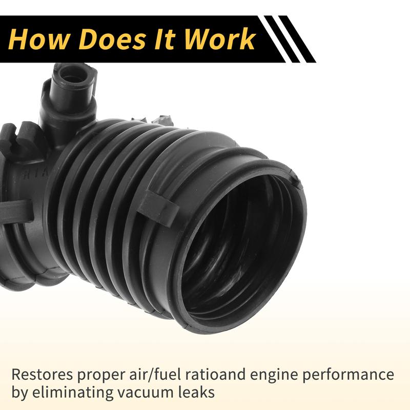 X Autohaux 1 Pc Car Intake Hose for Honda Civic 1.8L 2012-2015 No.17225R1AA01