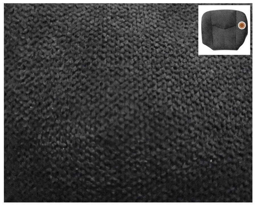 Dark Gray Cloth Driver Seat Bottom Cover for Toyota 2003-2006 Models