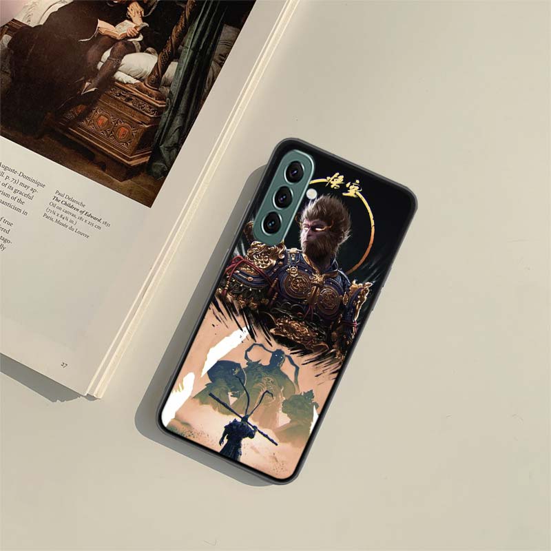 Black Myth Wu Kong Phone Case for Samsung A54 A14 A24 A34 A17 A37 A57 A55 A35 A25 A15 A07 A05S A04S A12 A22 A32 A52S A72 Galaxy