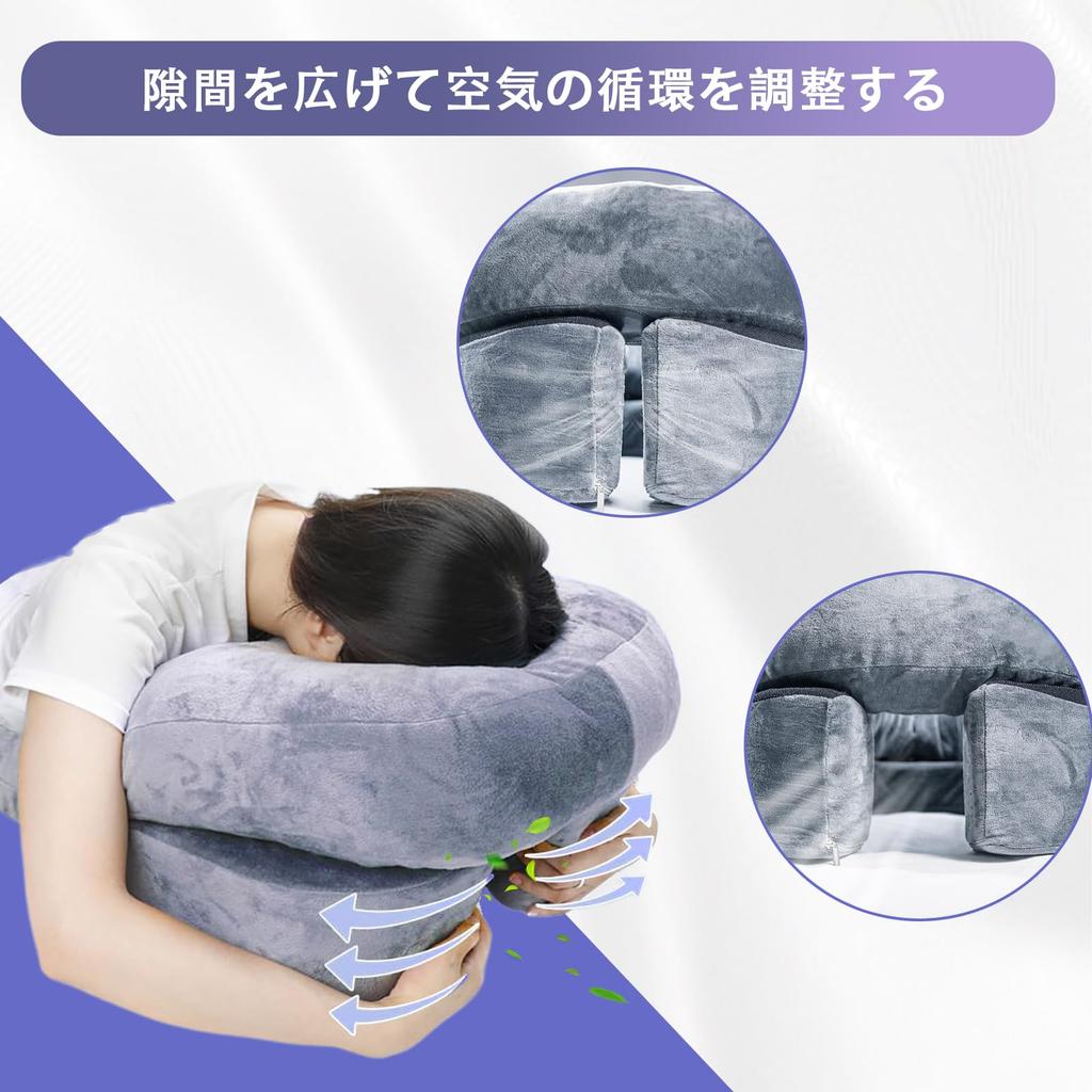 Almohada Boca Abajo para Dormir Después de BBL o Recuperación de Cirugía Ocular, Vitrectomía o Cirugía de Retina, Almohada para Dormir Boca Abajo, Almohada Boca Abajo para Ojo