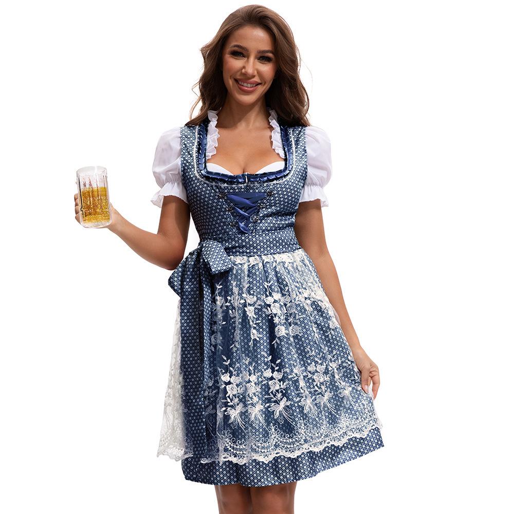 Tradicionālais Bavārijas Oktoberfest tērps L brown
