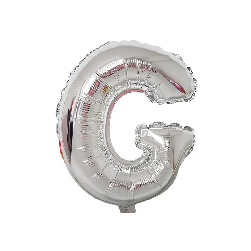 1/26Pcs 16 Inch Alphabet Foil Balloons Silver Aluminum Letter Balloons Reusable Decor Wedding Birthday Party Events