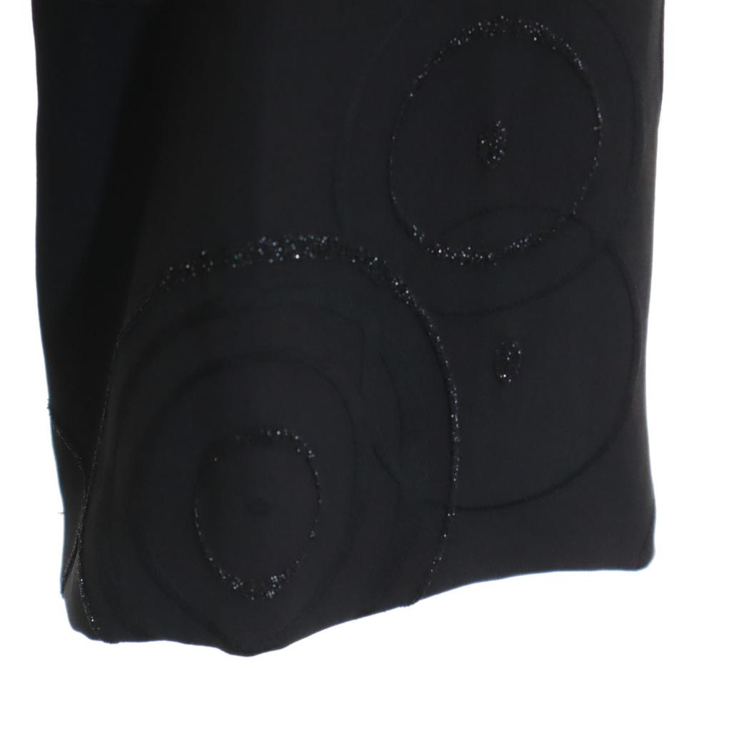 Emporio Armani made in Italy CirclePattern tailored jacket 40 black Women Used