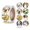 New 500pcs/roll Animals Stickers For Kids Teacher Reward Stickers School Classroom Supplies Round Encourage Stickers