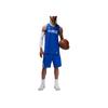 Jordan Fashion Comfortable Letter Pullover Basketball Jersey Men tops Blue FQ0375-405