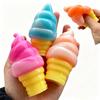 Nouveaux Jouets Squishy Colorés Crème Glacée Cornet de Glace Sensoriel Anti-Stress Jouet d'Occupation Squihsy Décompression Évacuation Souvenir
