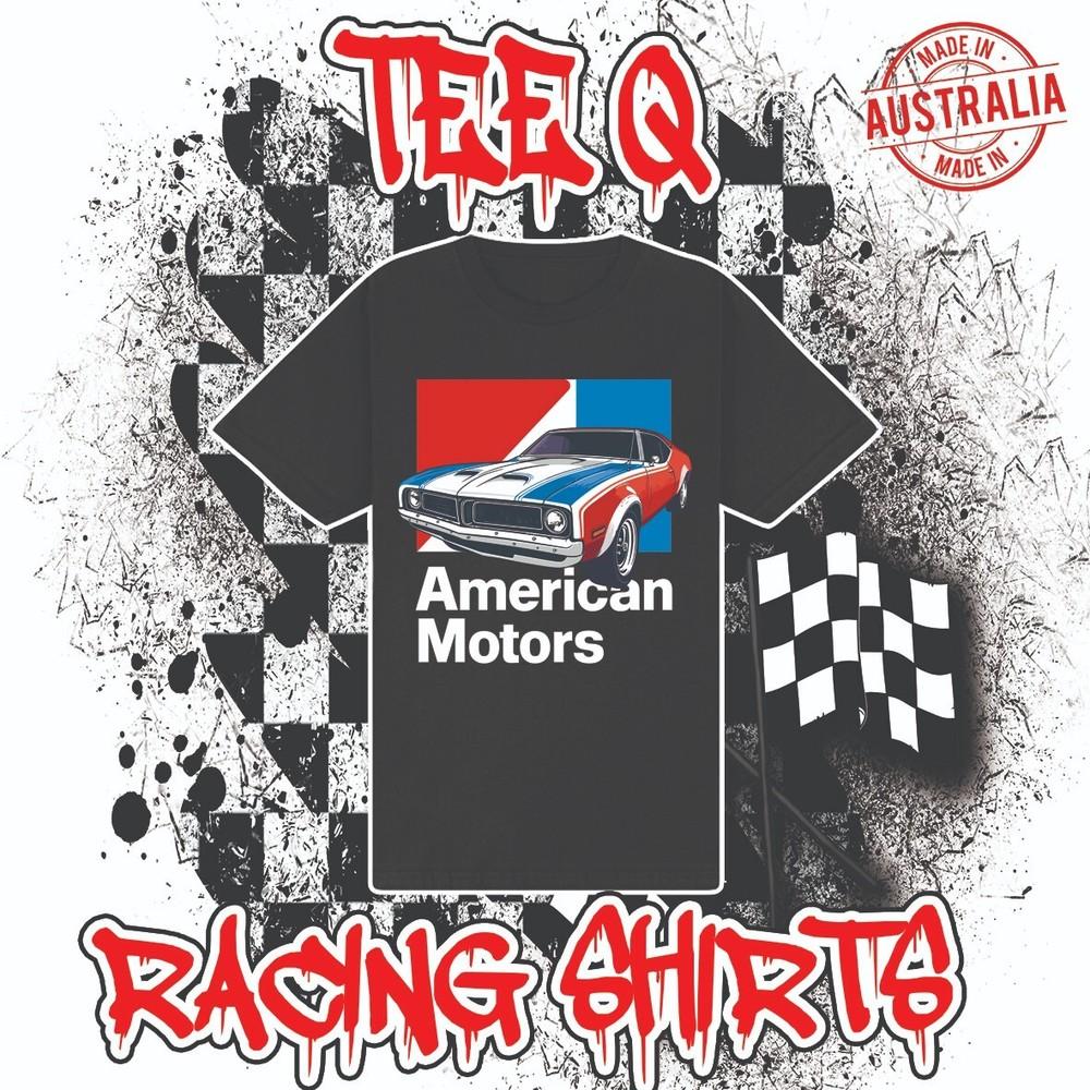 American Motors Javelin Black Tee AMC ~ Premium Black Gildan Cotton Tee Unisex T-Shirt XXL