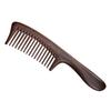 Beidouyang Black Ebony Wide-Tooth Scalp Massage Comb