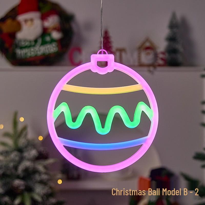 Double-Sided LED Neon Light for Romantic Room Decor
