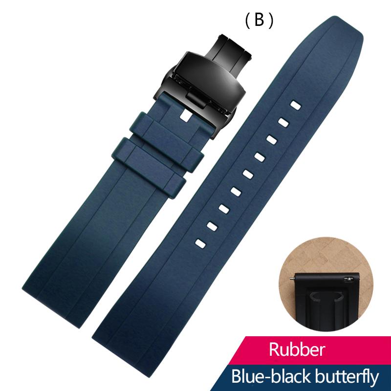Hochwertiges Armband aus Rindsleder für Citizen CA0690 CA0695-17E CA4500 Armband Herren Stahl Kautschuk Uhrenarmband 20mm 22mm
