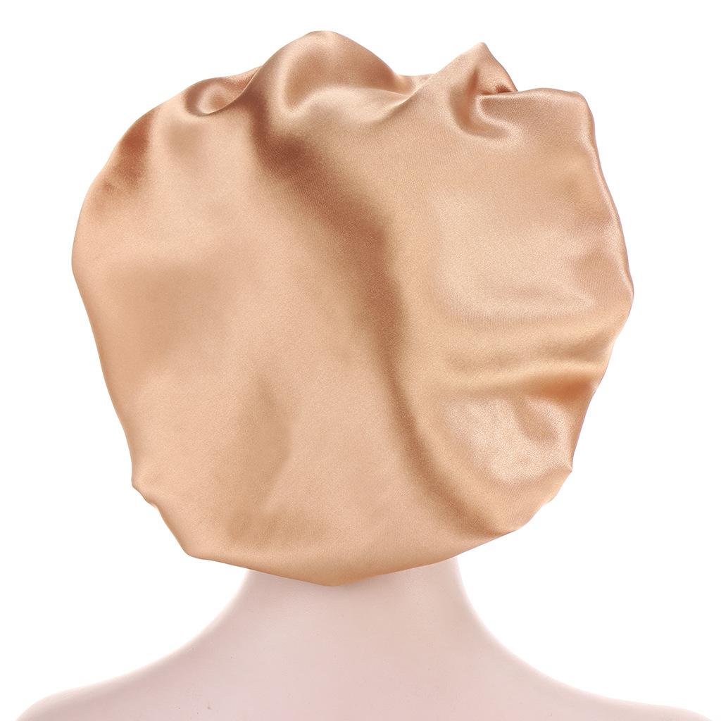 JYL TS DIY Oversized Sleep Cap Women Chemo Cap Polyester