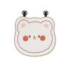 Cartoon headrest waist rest cute four seasons universal car seat pillow creative bear car neck pillow female