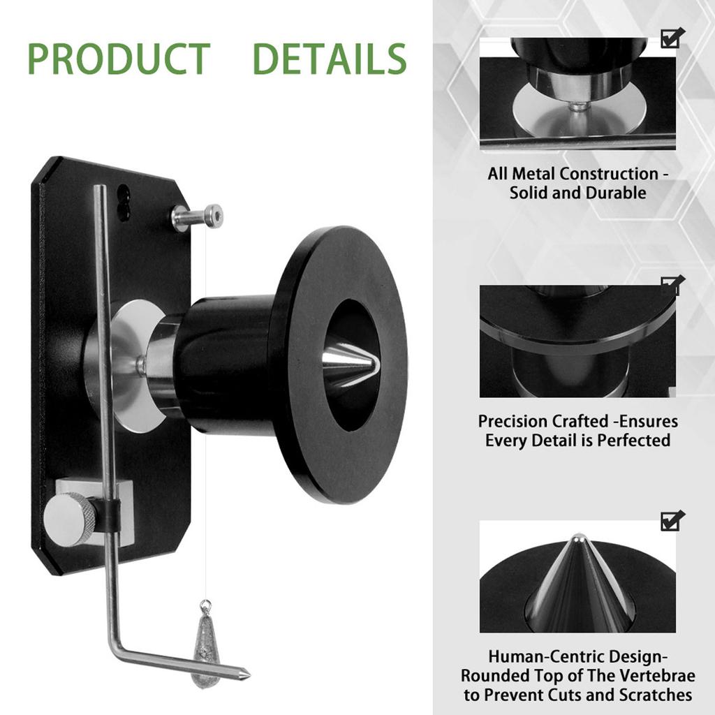 Grass Trimmer Blade Balancer Grass Trimmer Blade Balancer Alloy Steel Wall Mount Blade Balancing Tool 339075B