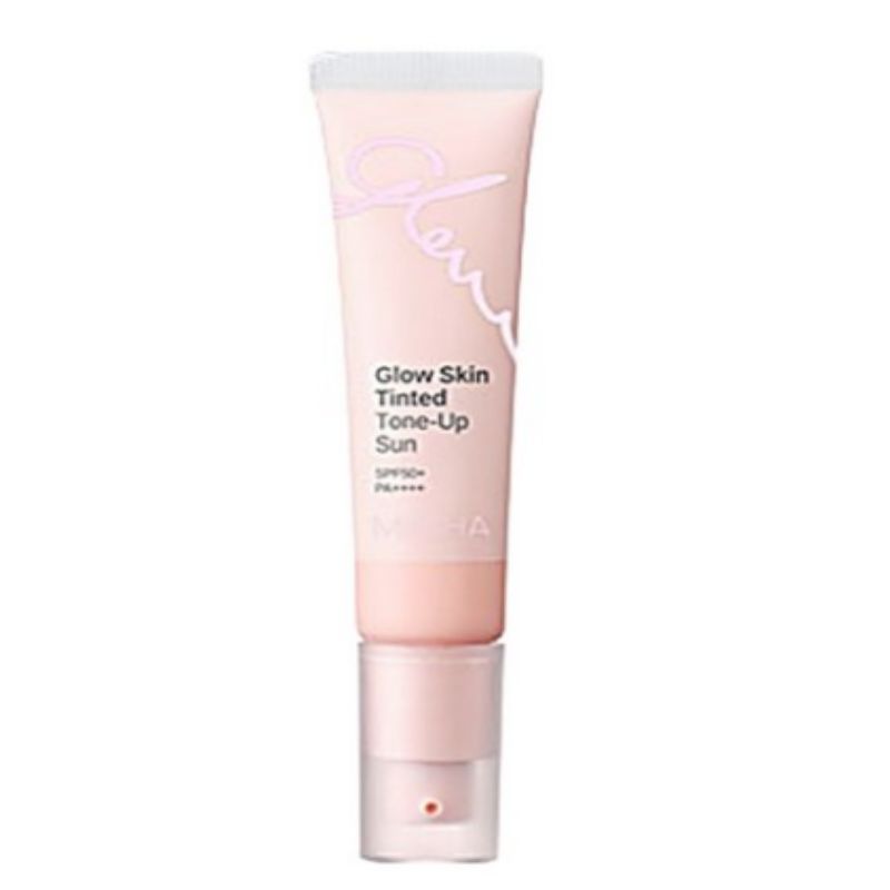 MISSHA Glow Skin Tinted Tone-Up Sunscreen SPF50+ PA++++ Brightening UV Protection Sun Cream 30ml