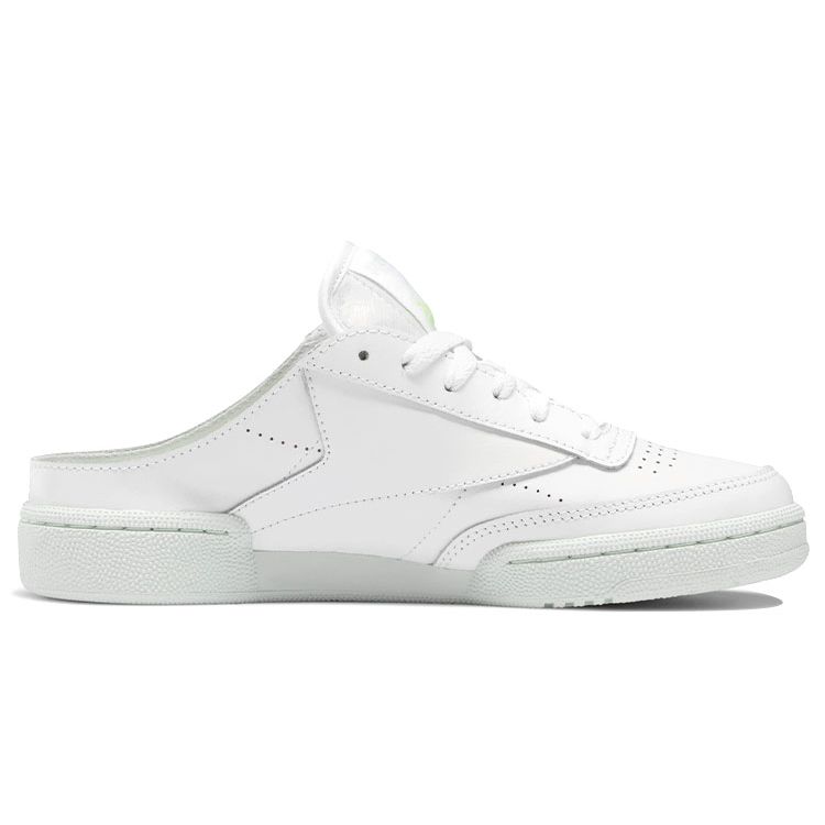 Reebok Club C 85 Mule White Aqua Dust Women Sneakers Footwear-White Energy-Glow GX2500