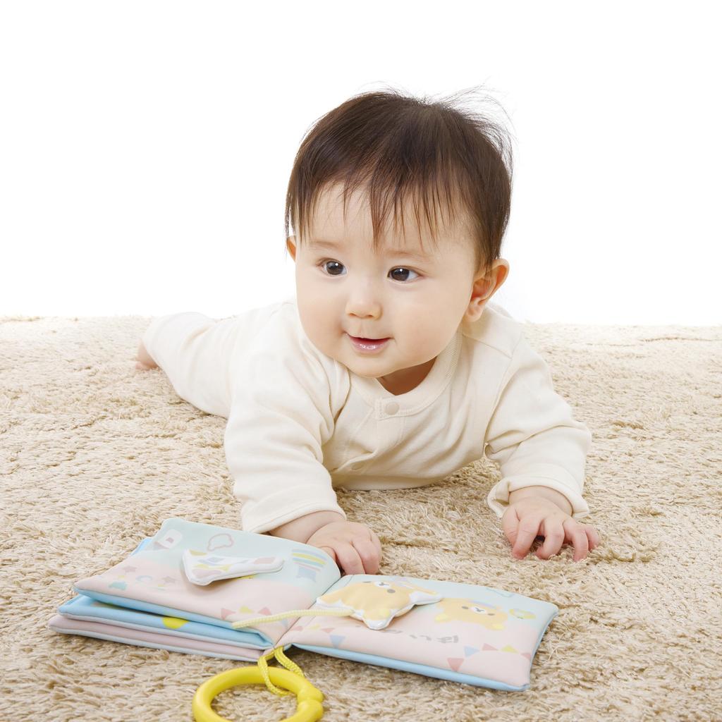AGATSUMA Rilakkuma Baby Soft Cloth Picture Book (Ages 0+)