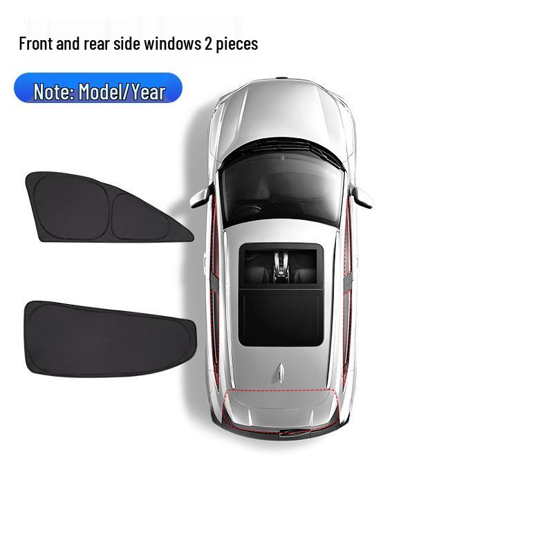 Car Window Sunshade for Ruilan 7/8/9, Maple Leaf 80V: Sun Protection, Heat Insulation, Camping, Privacy, & Light Blocking