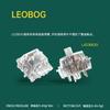 LOBOG Ice Soul Switch Custom Mechanical Keyboard 5 Pins Tactile Switches Light Force RGB Transparent Factory Lubed hi75 Sugar65